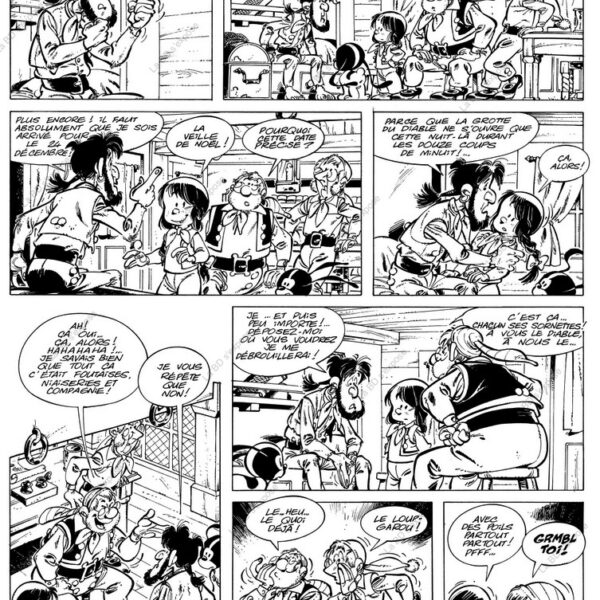 Marine planche originale encrée tome 7 page 13 Pica