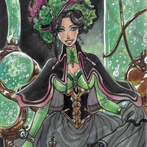 Sara atelier steampunk aquarelle nora moretti