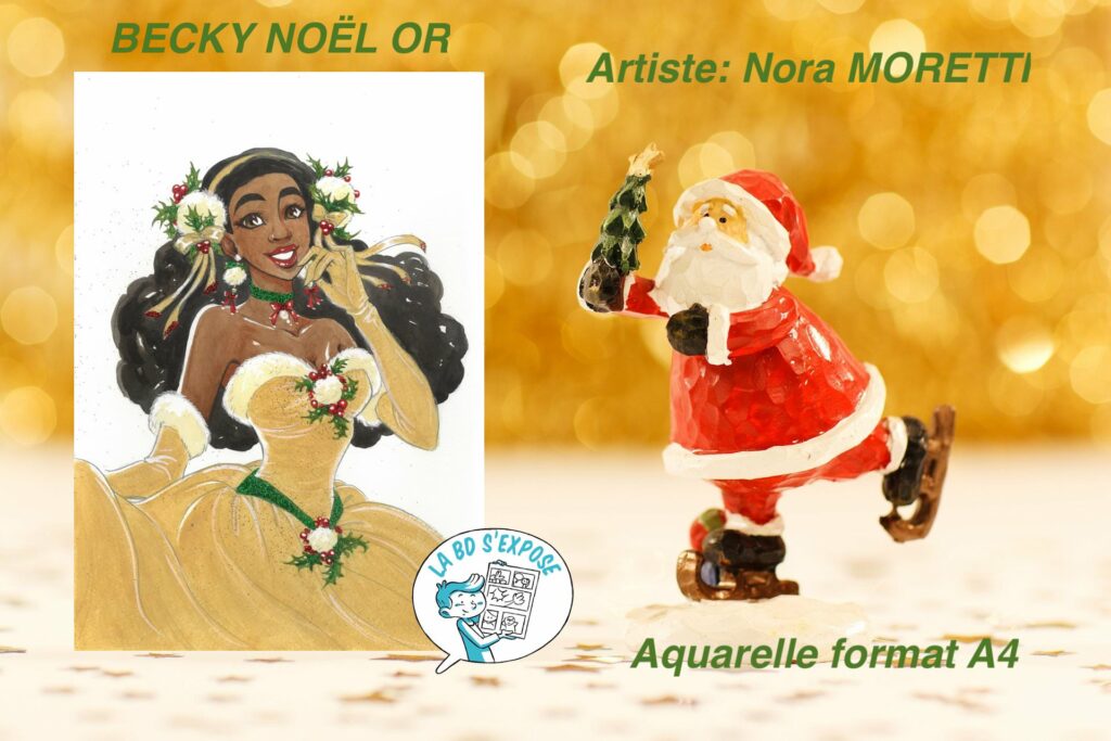 Becky Noël Or aquarelle nora moretti réseaux