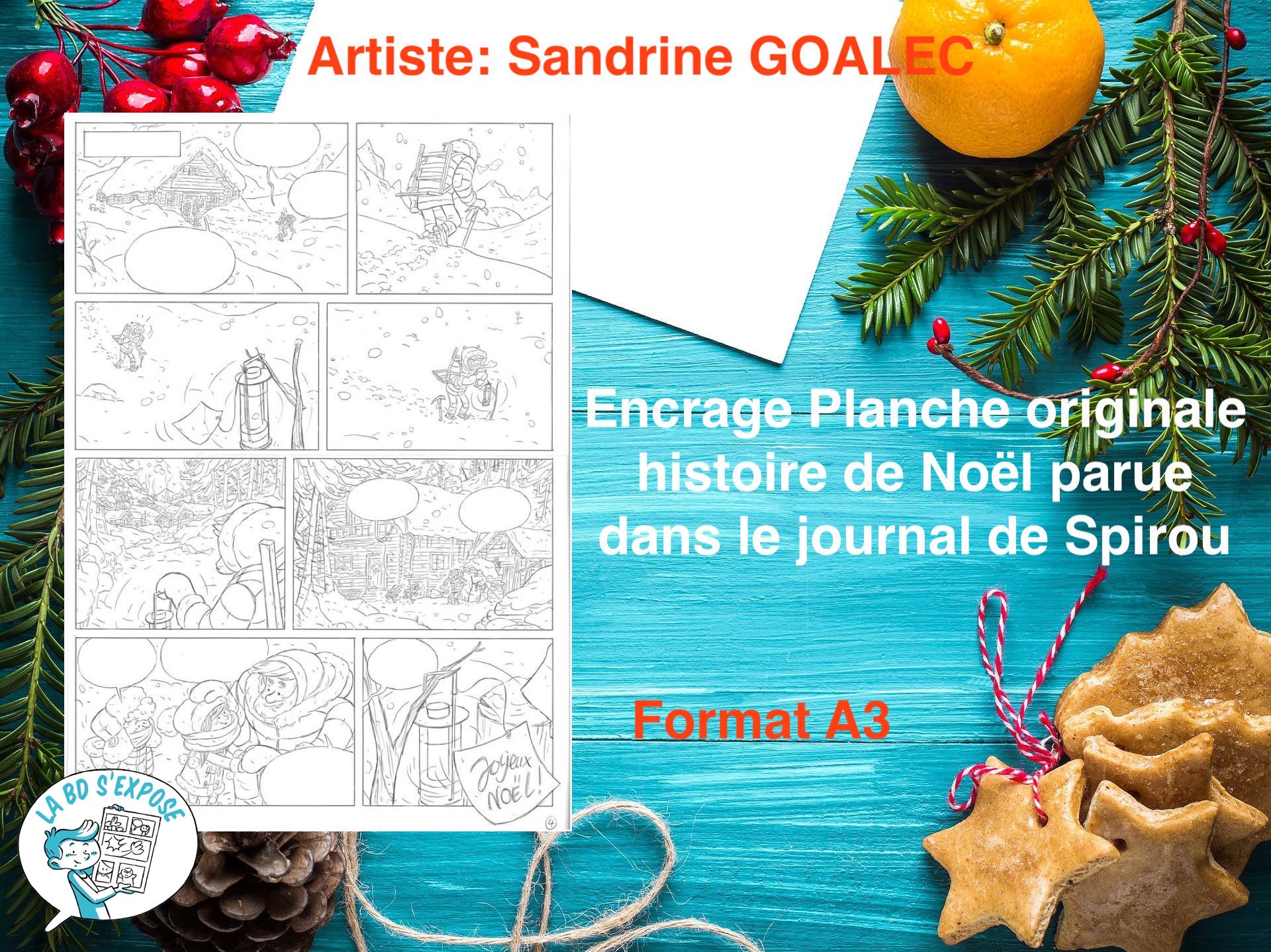 Histoire de noel encrage Sandrine Goalec