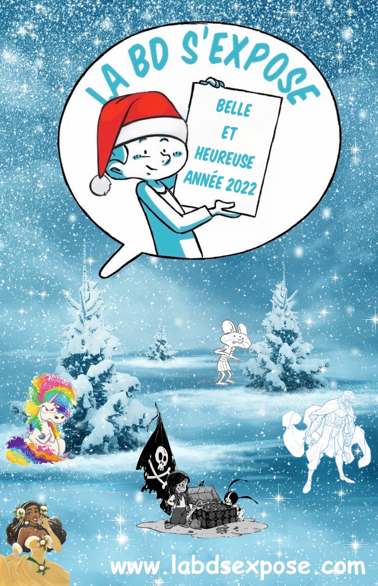 Nouvel an 2022 réseaux la bd s expose