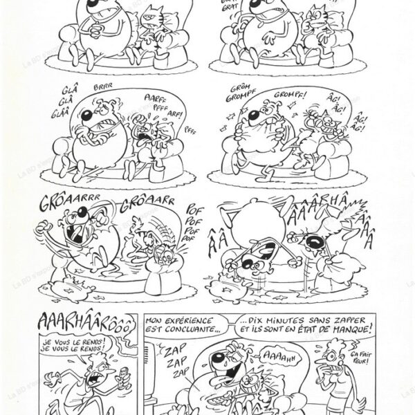 Raoul et Fernand Encrage gag 27 tome 2 Erroc Web