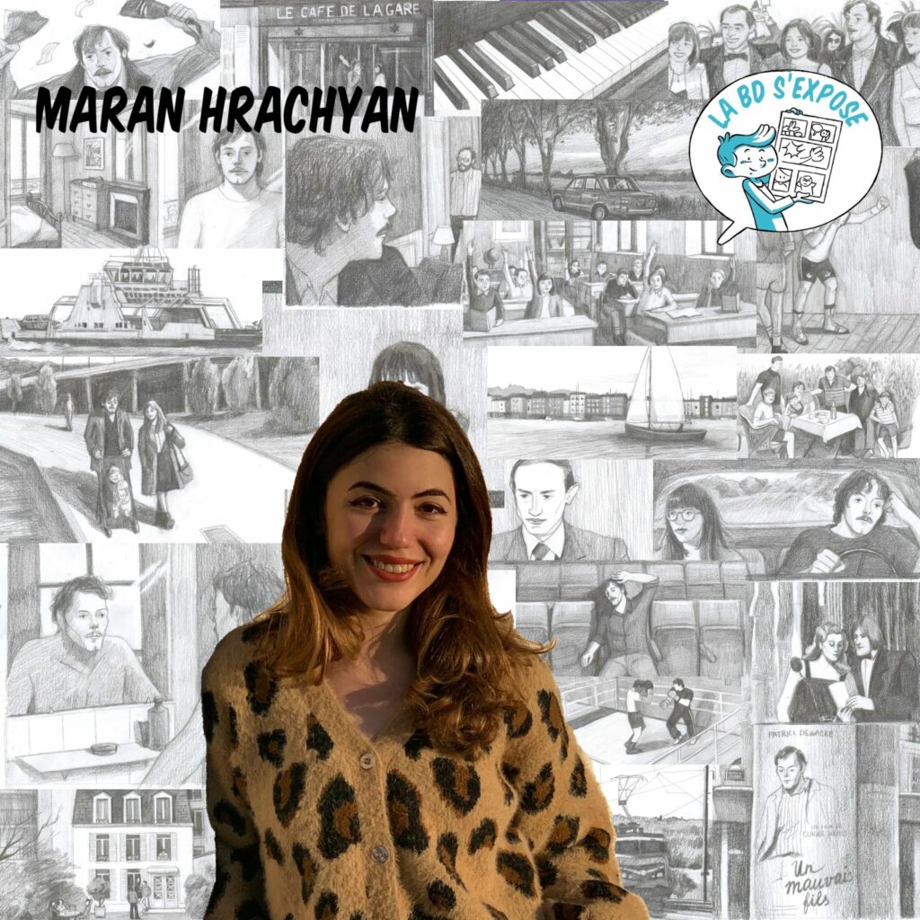 Réseau Maran Hrachyan présentation la bd s'expose