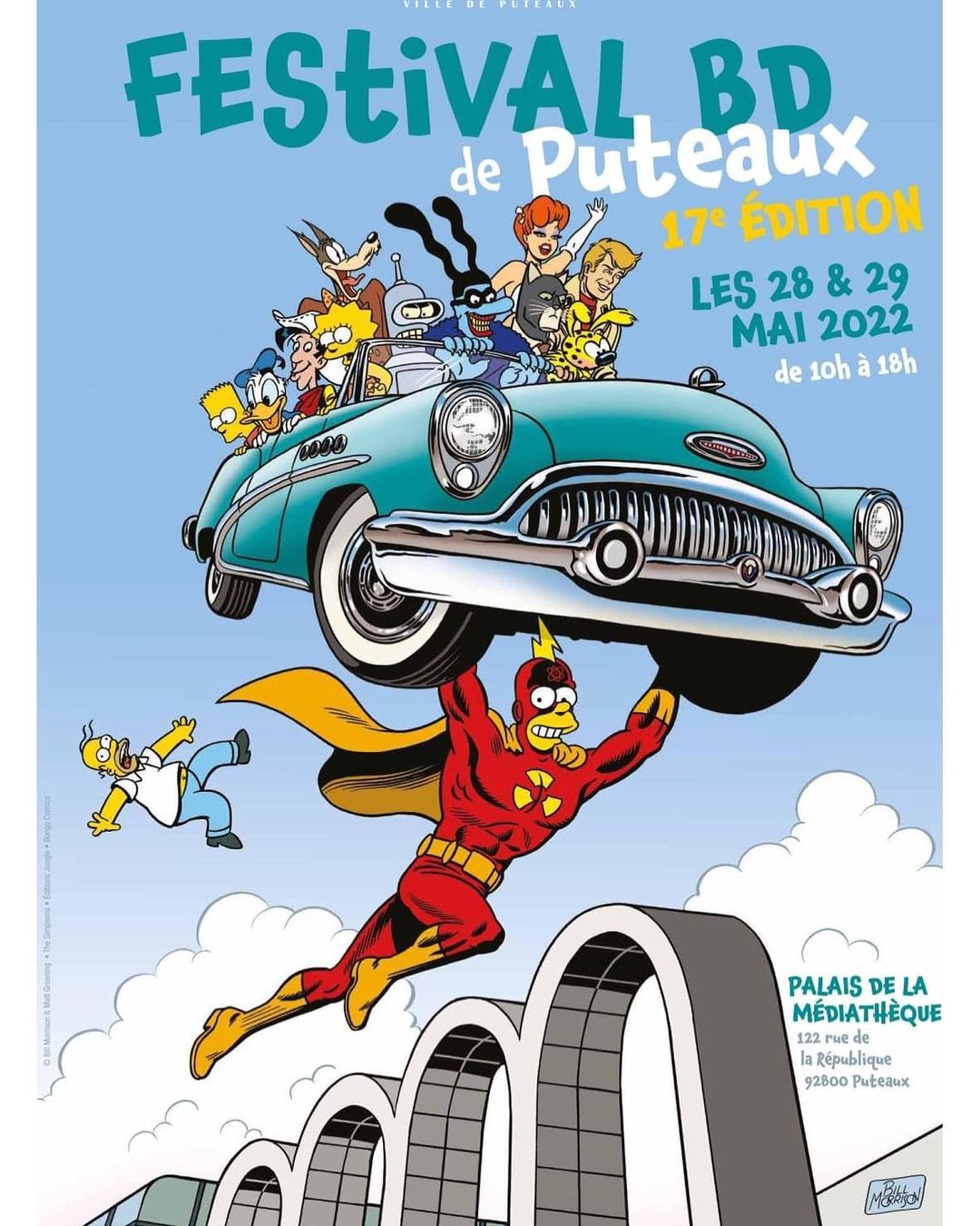 Première annonce Festival BD de Puteaux 2022