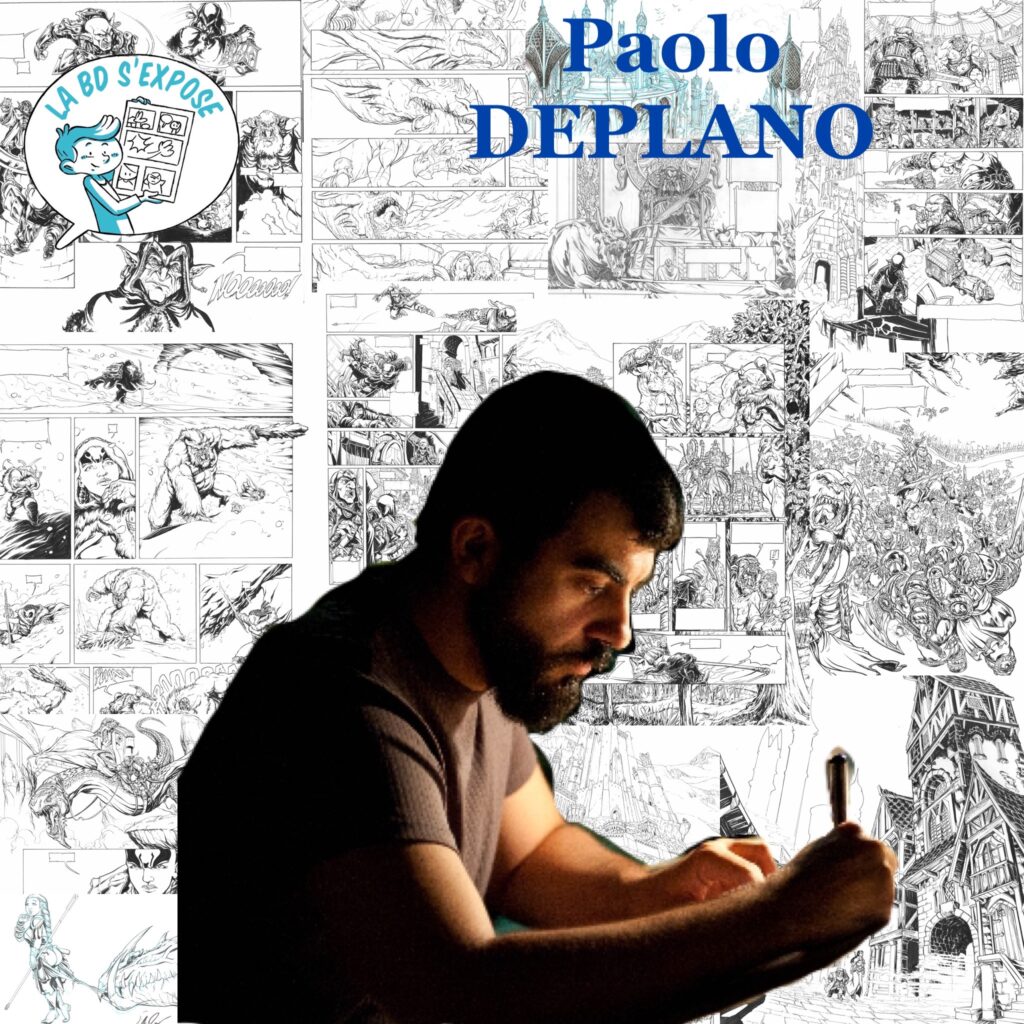 Réseaux Annonce Paolo Deplano La BD s'expose