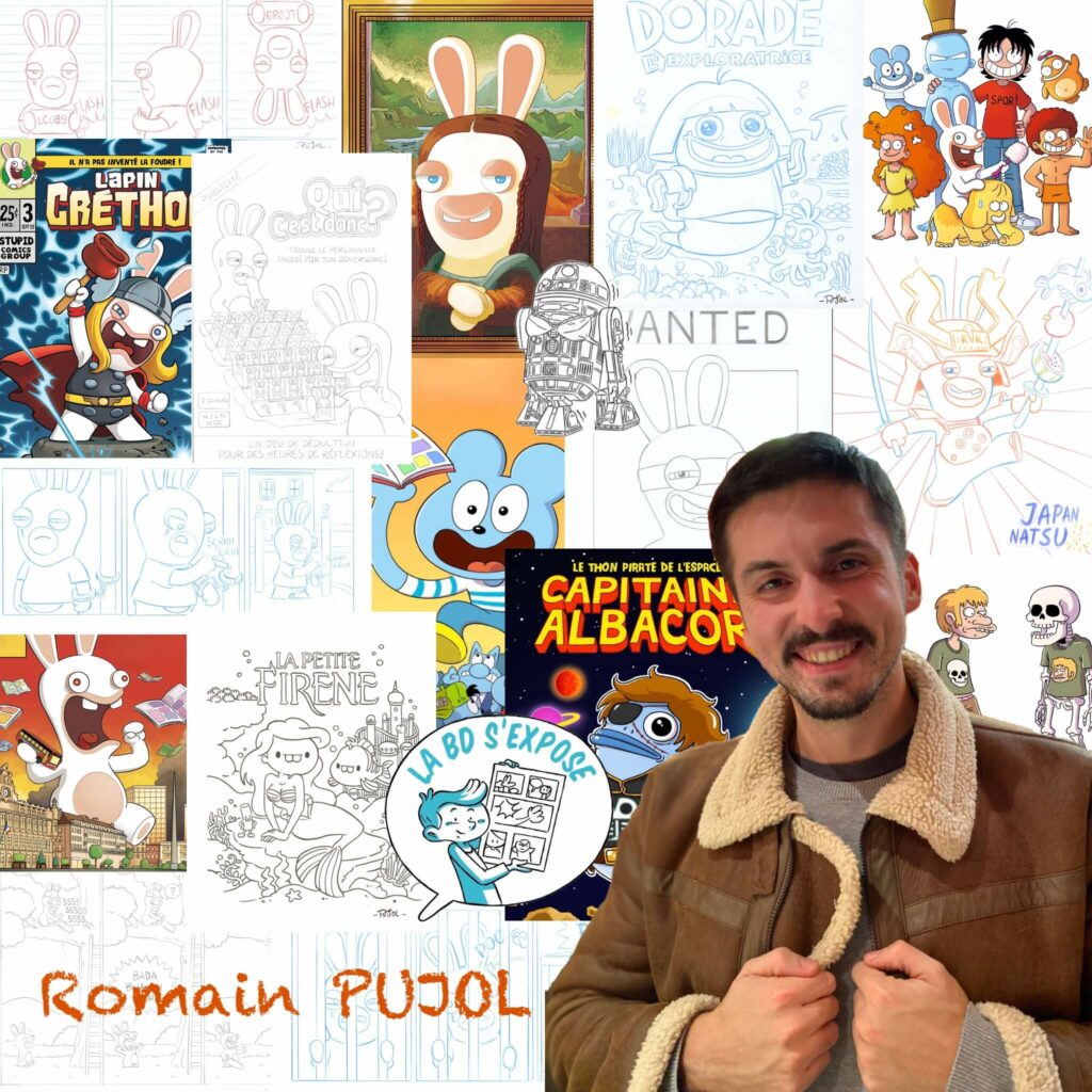 Réseaux Annonce Romain Pujol La BD s'expose