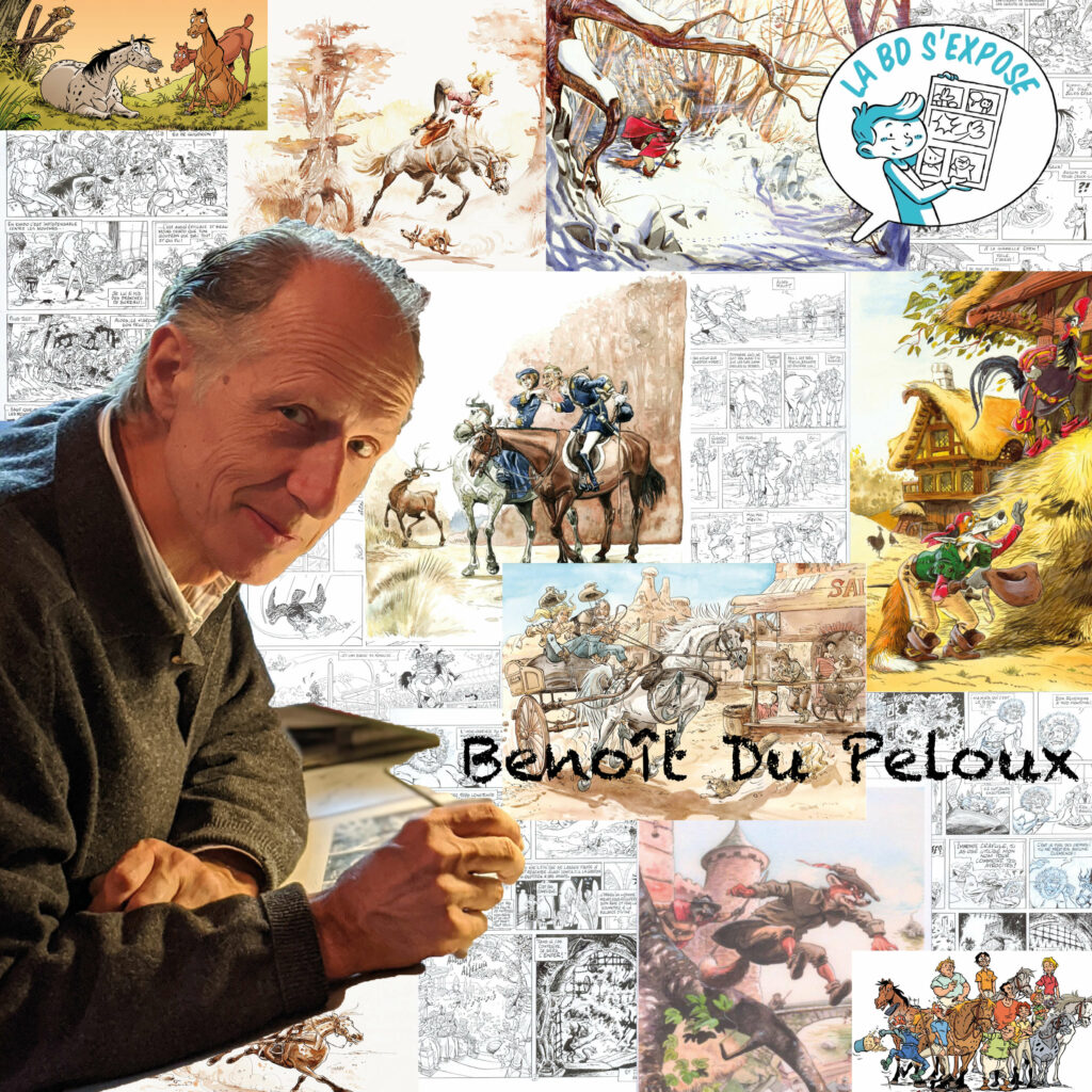 Réseaux Annonce Benoît Du Peloux La BD s'expose