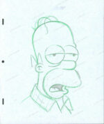 Planche originale de bande dessinee Simpsons Comics #94 crayone Verso Bill Morrison La BD s'expose