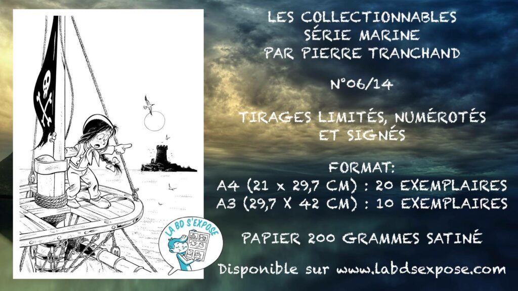 Réseaux les collectionnables marine numéro 6 Pierre tranchand La BD s'expose