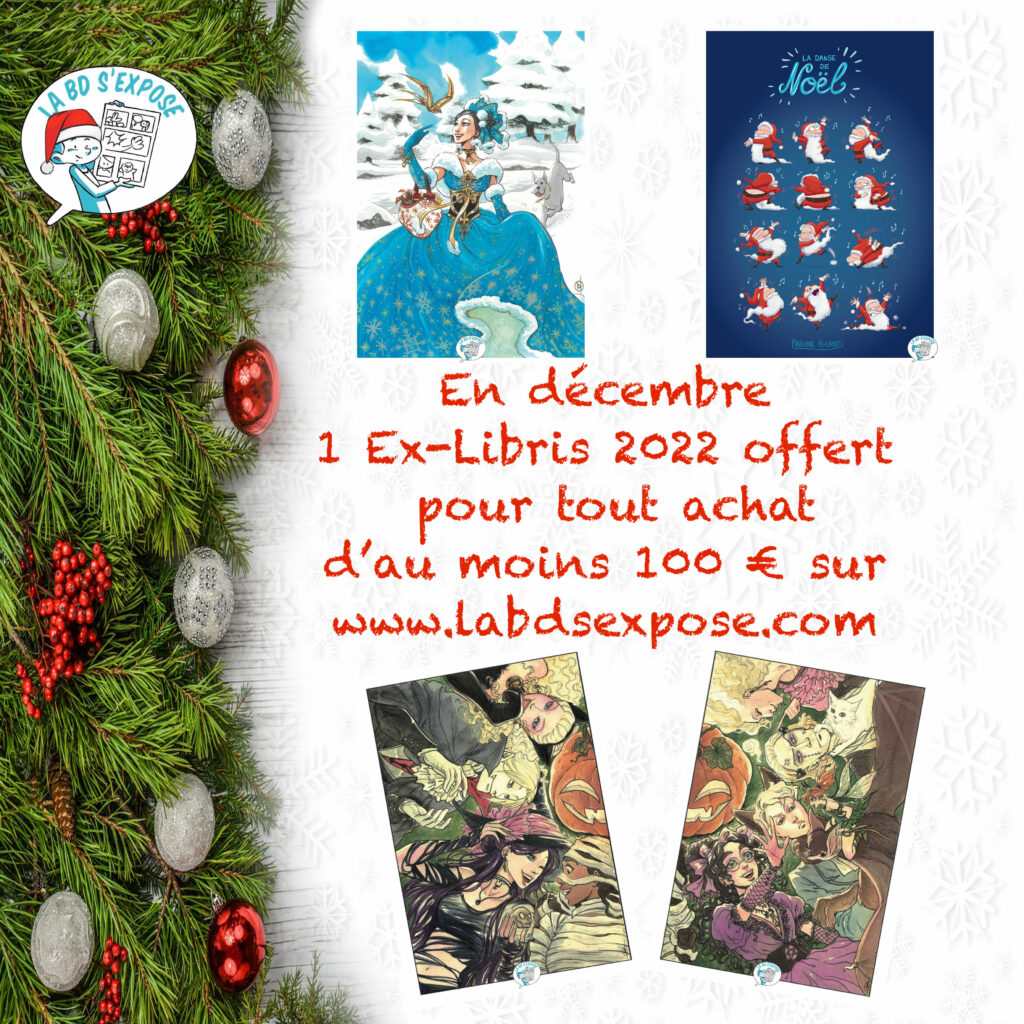 Offre Ex-Libris Noel 2022 La BD s'expose