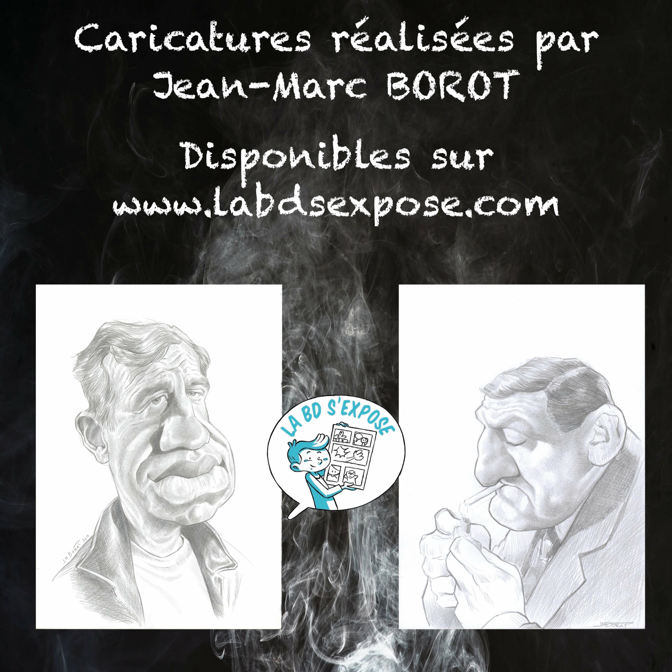 Reseaux Caricatures Jean Marc Borot La BD s'expose