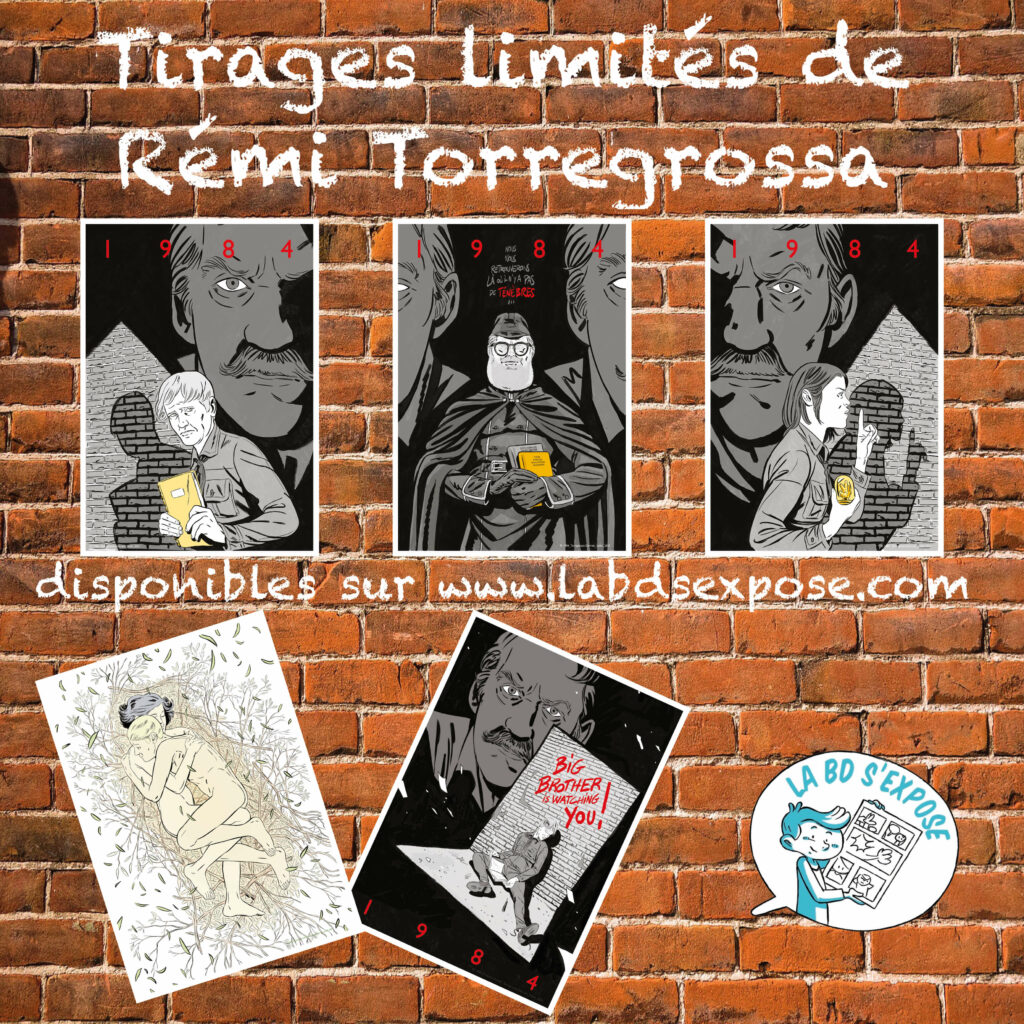 Reseaux Tirages limites Remi Torregrossa La BD s'expose