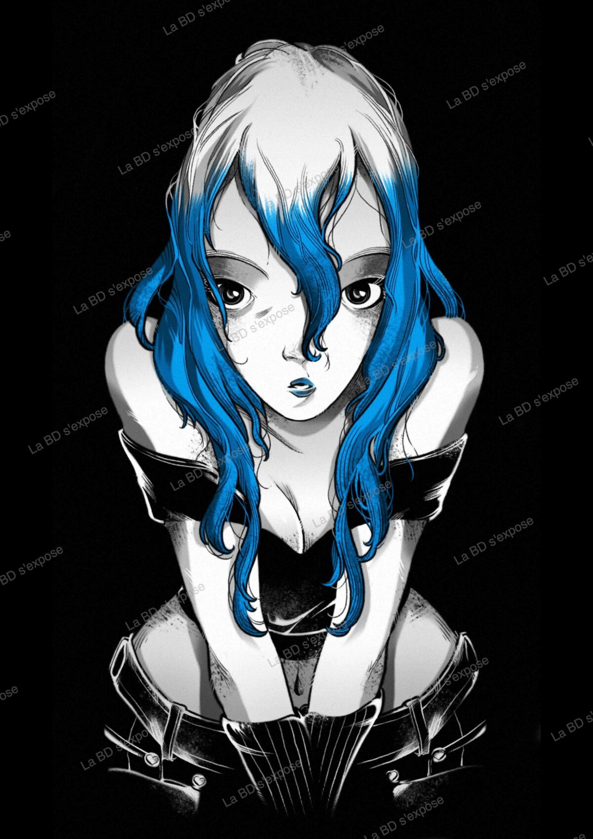 Tirage limité Blue Beatrice Penco Sechi La BD s'expose