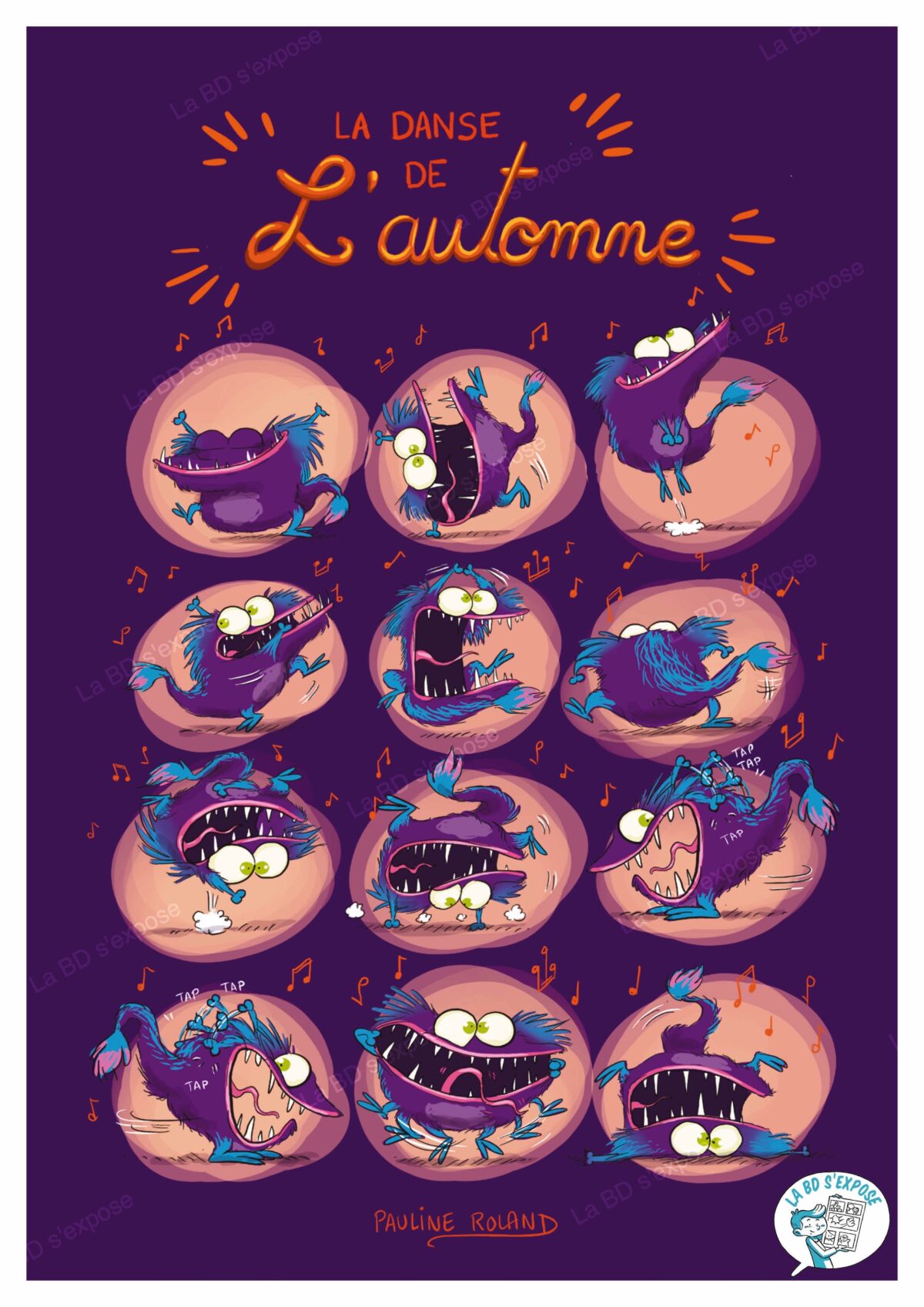 Ex Libris La danse de l'automne Pauline Roland La BD s'expose