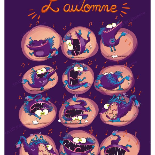 Ex Libris La danse de l'automne Pauline Roland La BD s'expose