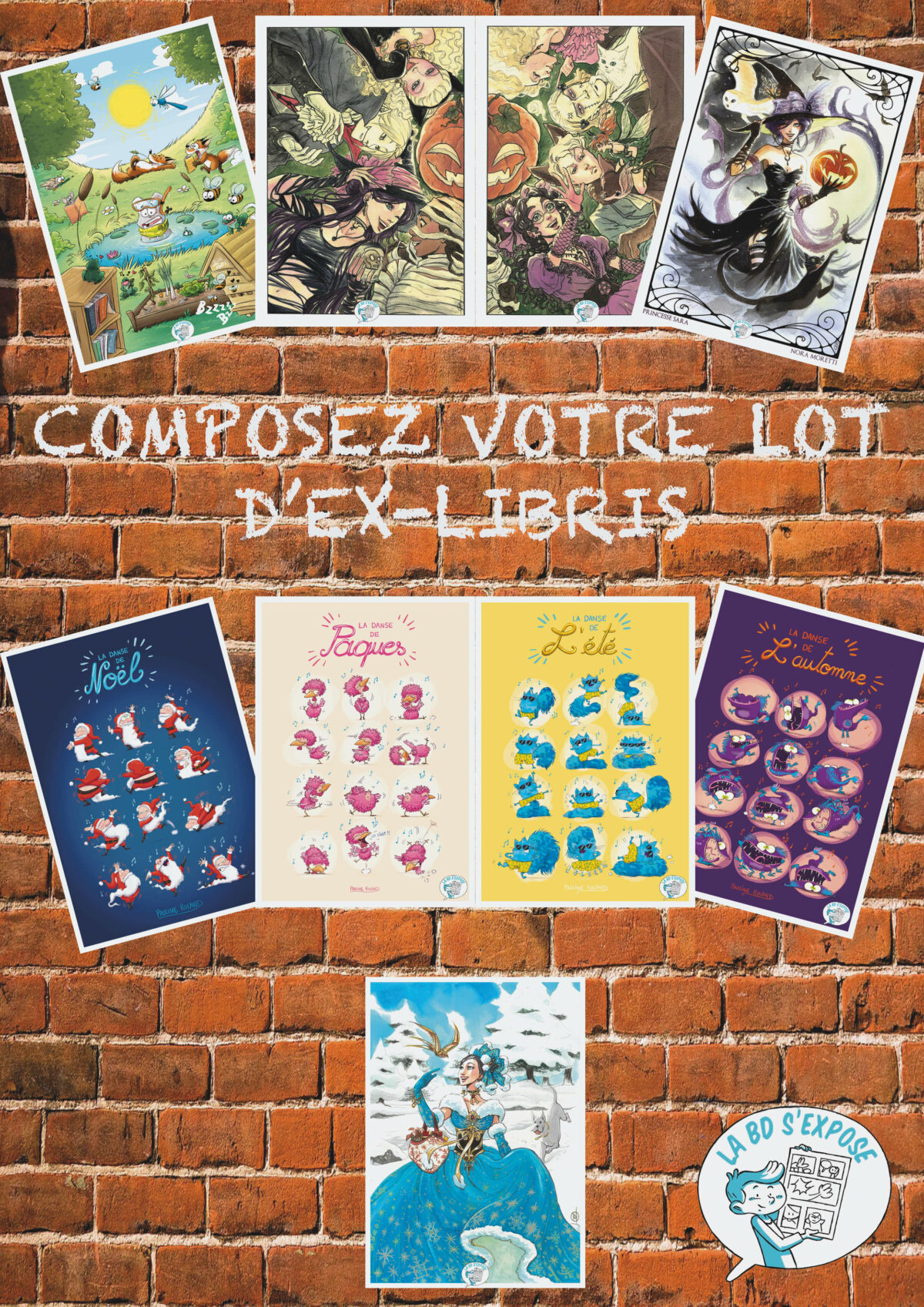 Lot Ex Libris La BD s'expose