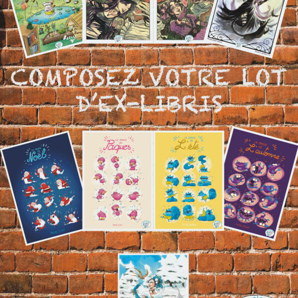 Lot Ex Libris La BD s'expose