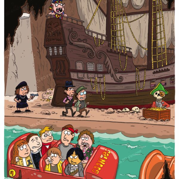 Tirage Les Goonies Sti La BD s'expose