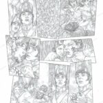 Planche Originale Carmen P7 Gianenrico Bonacorsi La BD s'expose