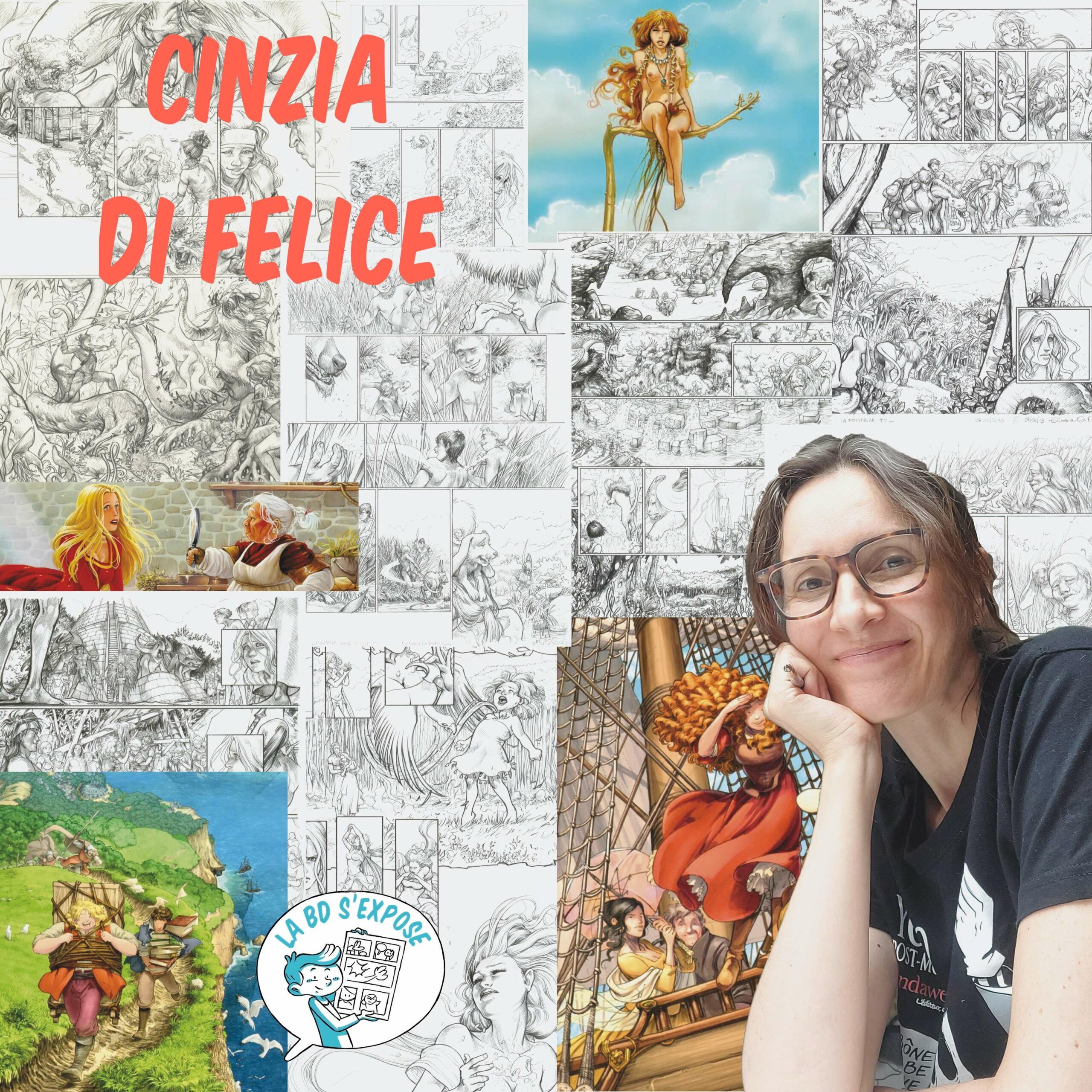 Presentation Cinzia Di Felice La BD s'expose