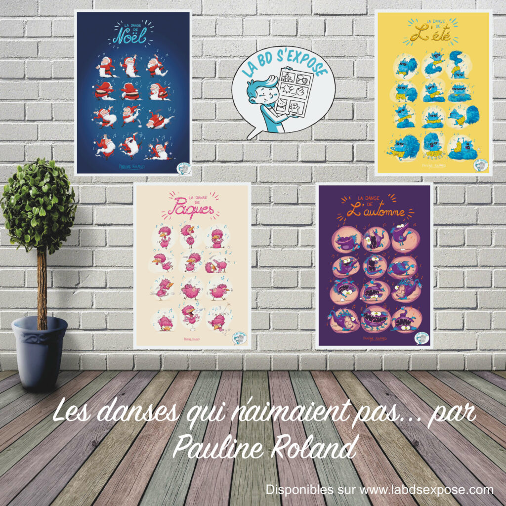 Réseaux Les danses de Pauline Roland La BD s'expose