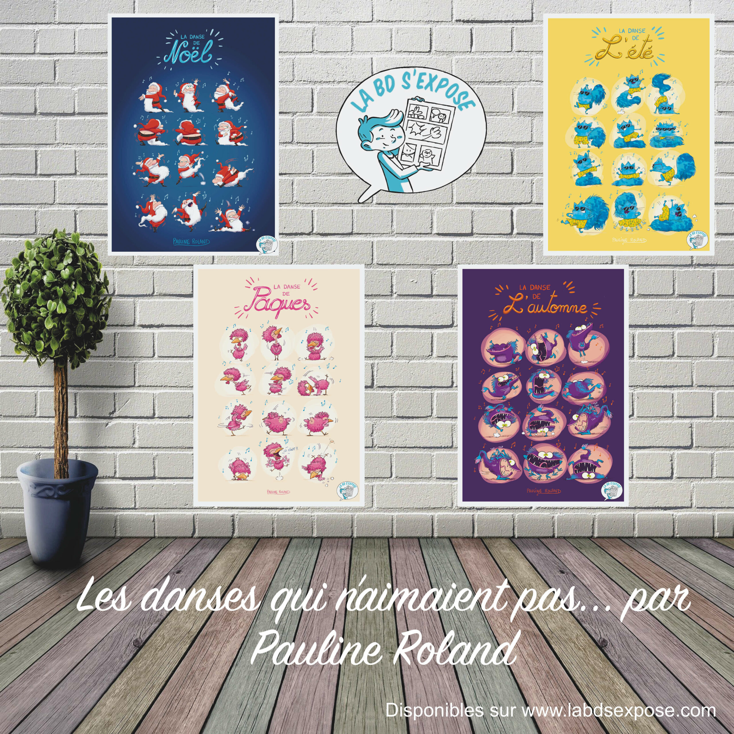 Réseaux Les danses de Pauline Roland La BD s'expose