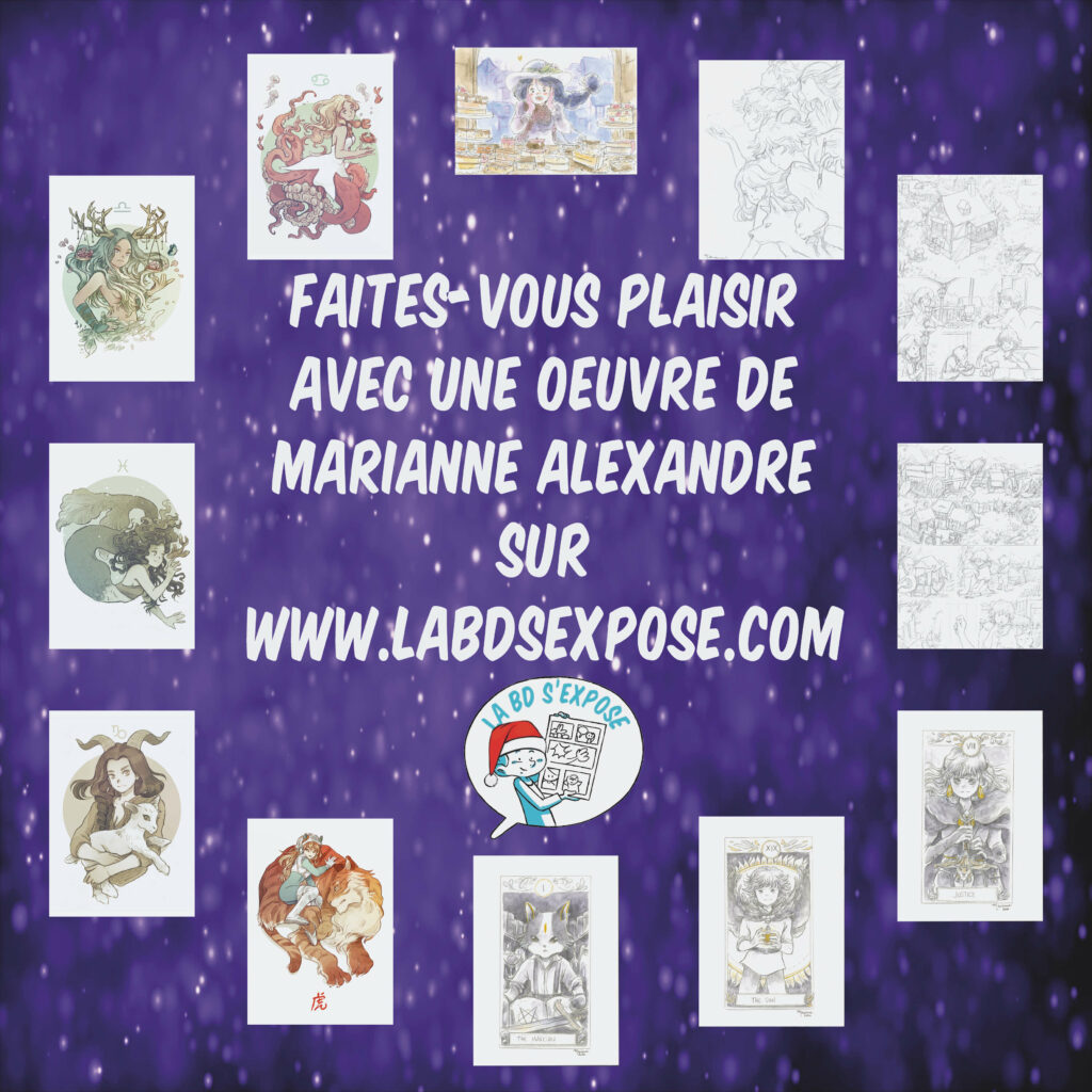 Reseaux Marianne Alexandre noel 2023 La BD s'expose