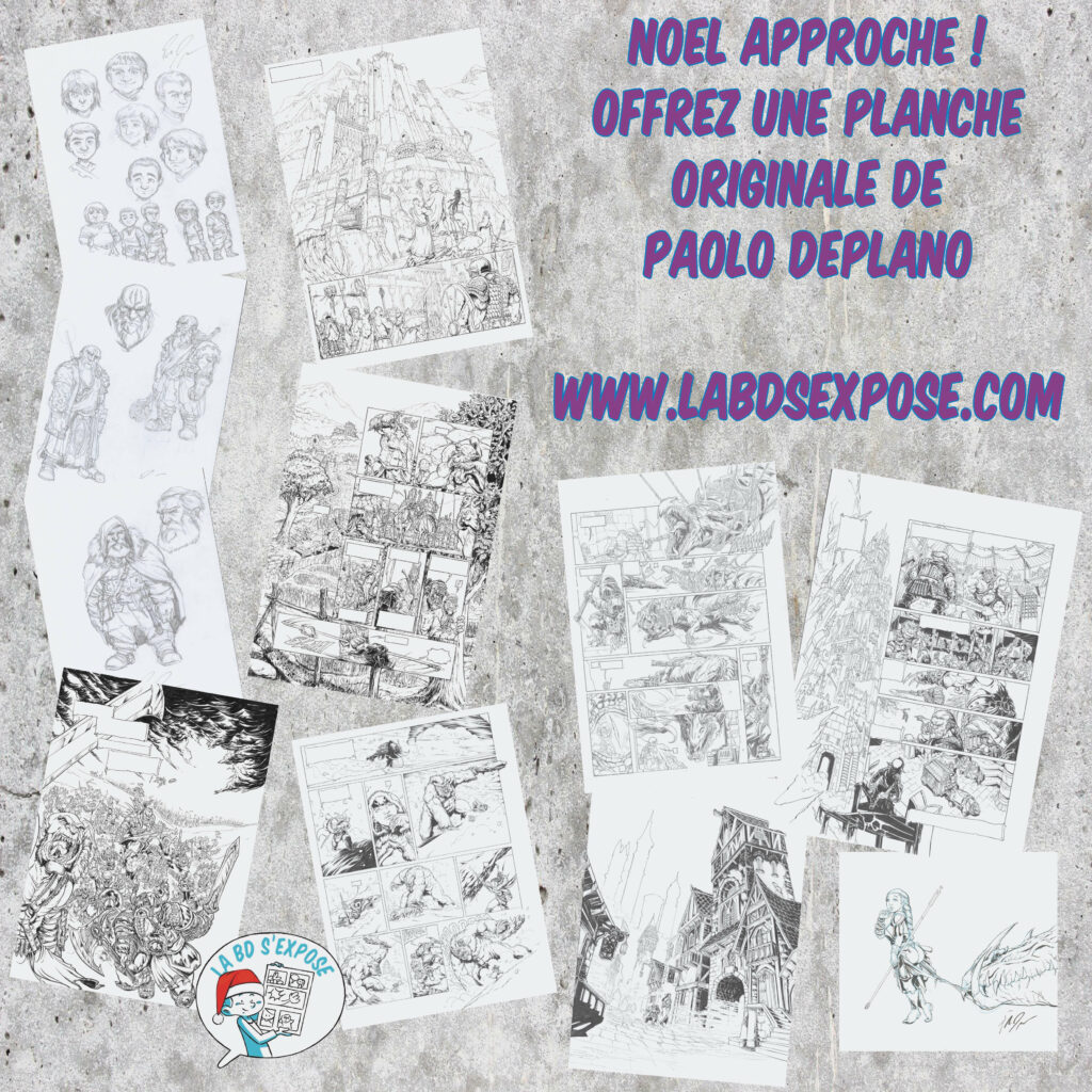 Reseaux Paolo Deplano Noel 2023 La BD s'expose
