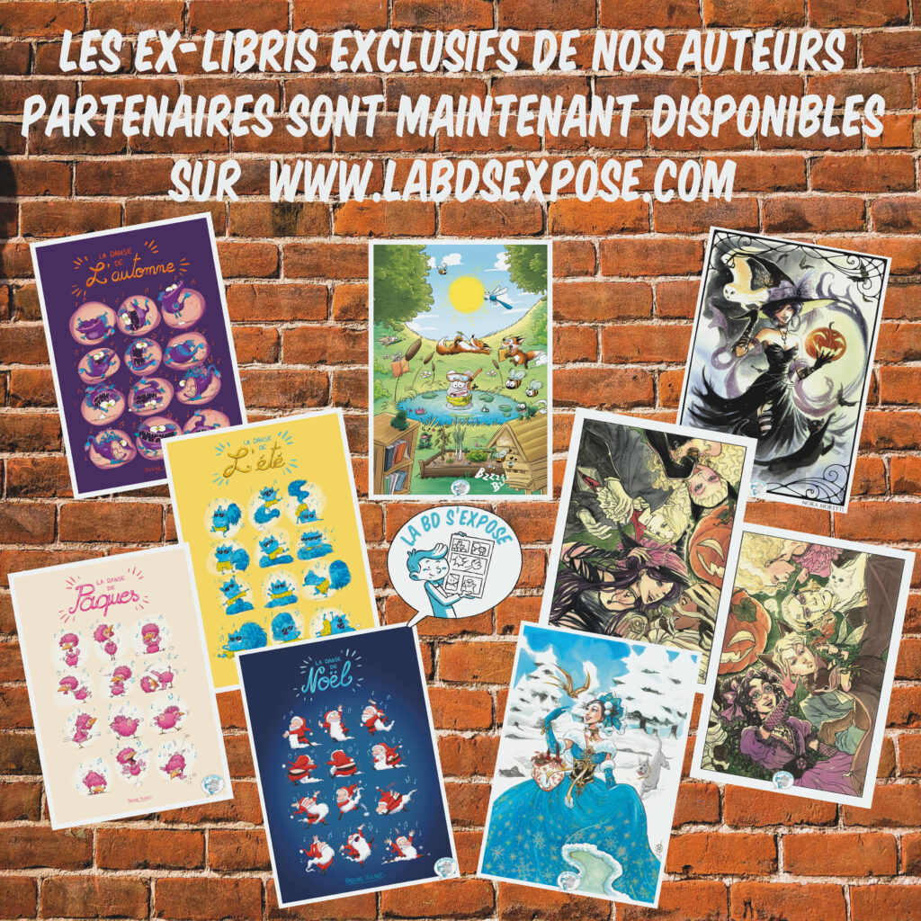 Reseaux presentation Ex Libris La BD s'expose