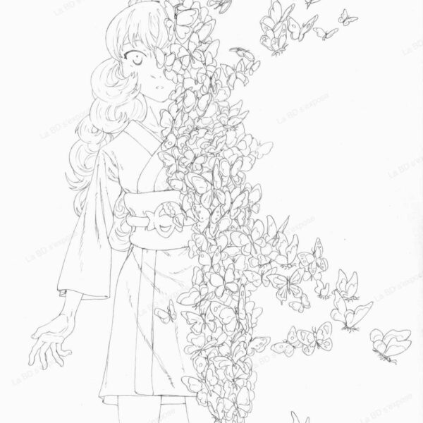 Planche Originale Couverture Semi-Déus Tome 1 Juliette Fournier et Jean Gael Deschard La BD s'expose