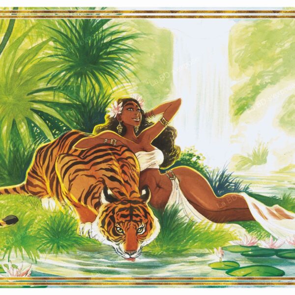 Ex Libris Becky Tigre Nora Moretti La BD s'expose