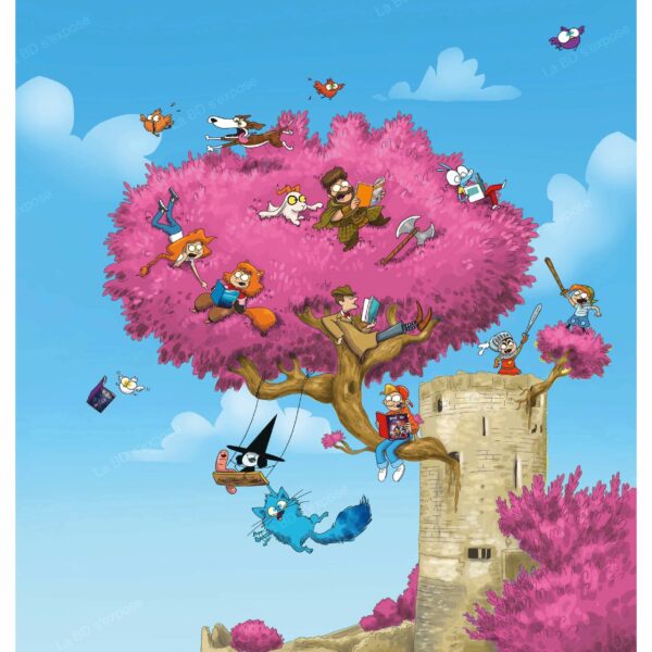 Ex libris Festival BD en Chinonais 2025 inédit Pauline Roland La BD s'expose