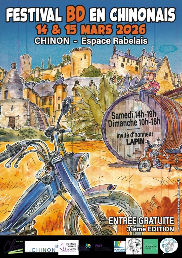 AFFICHE Chaville en BD 2026 La BD s'expose