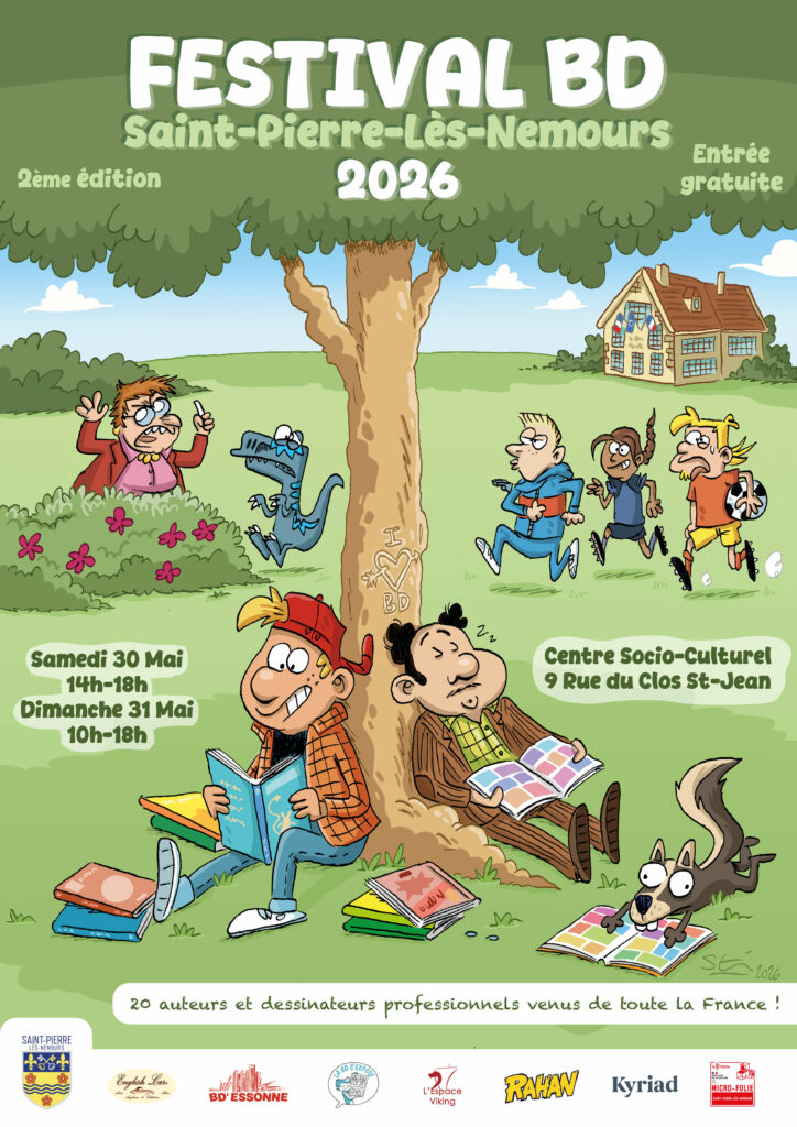 Festival BD Saint Pierre Les Nemours 2026 La BD s'expose