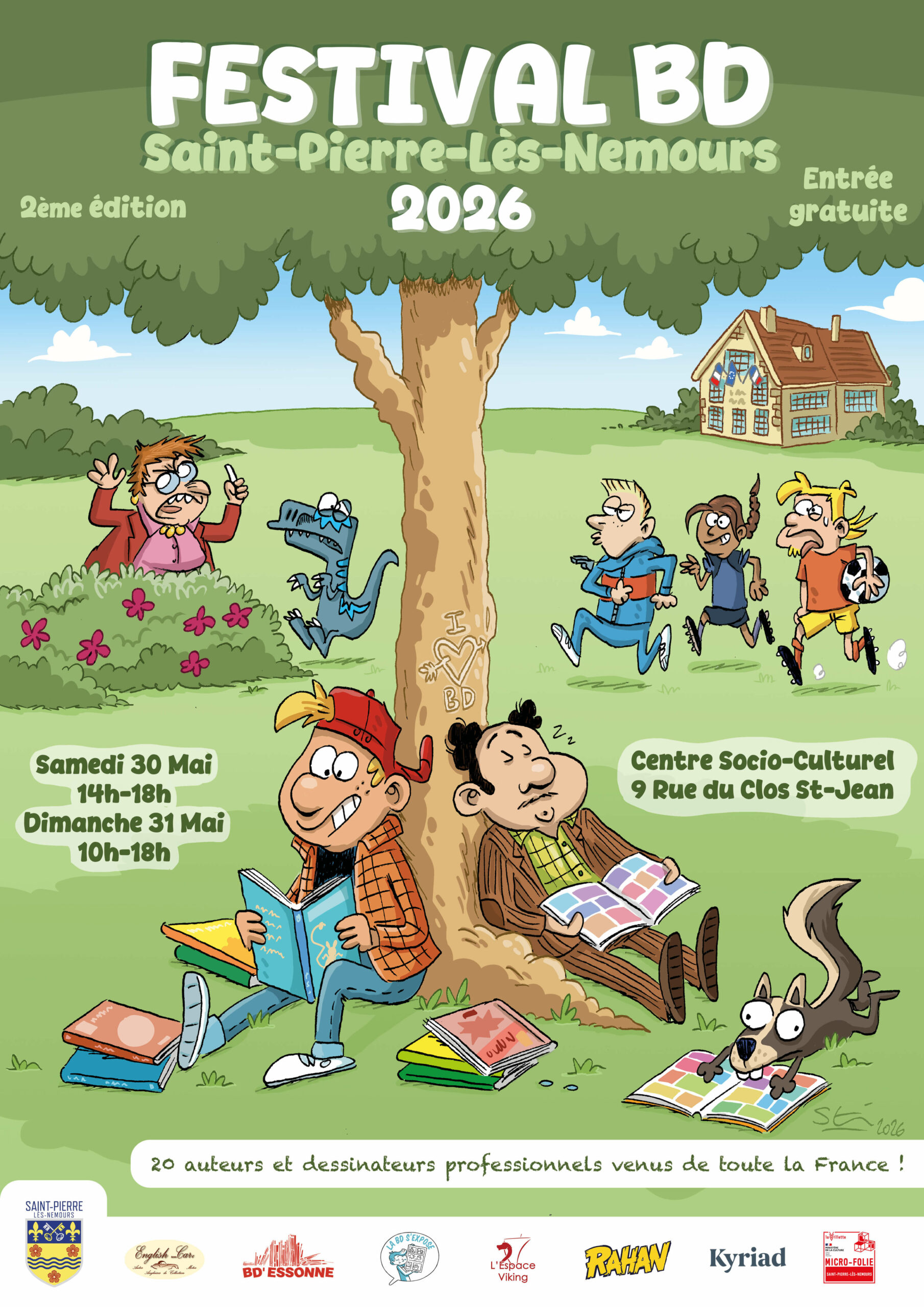 Festival BD Saint Pierre Les Nemours 2026 La BD s'expose