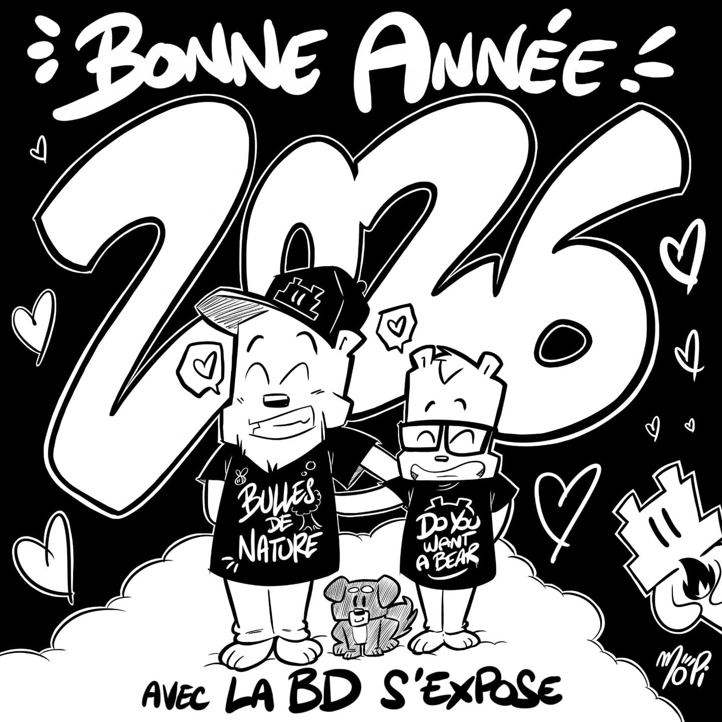Voeux 2026 La BD s'expose