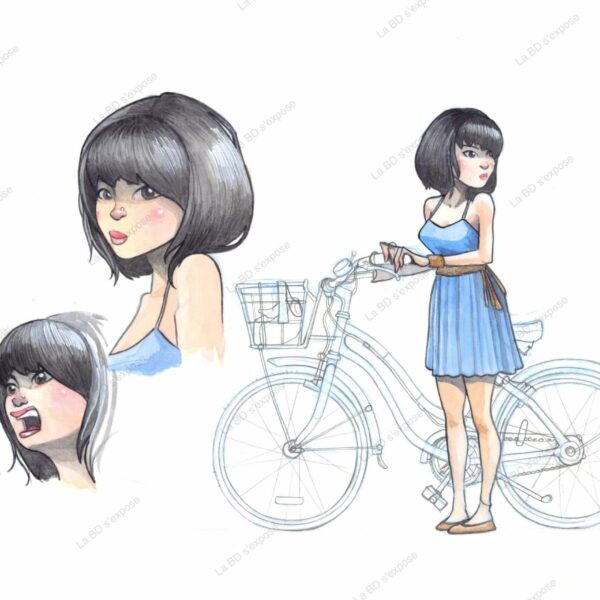 EMMA Planche originale de BD STAN Nicolas Signarbieux La BD s'expose