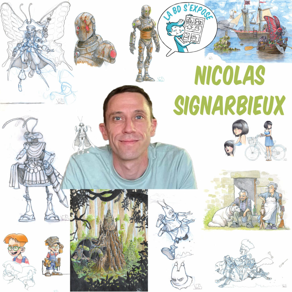 Présentation Nicolas Signarbieux La BD s'expose